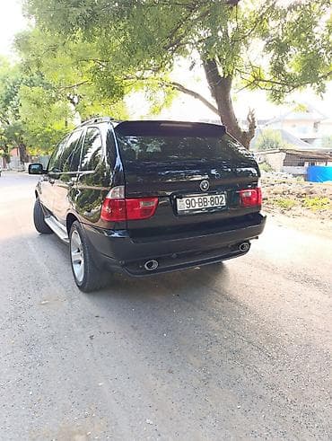 porsche satışı: BMW X5 (E53) 2004. 3. Benzin. Probeq 138.000 orjinal– qara eksteryer — 2