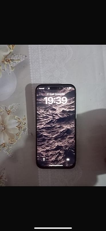 iphone 13 kreditlə: IPhone 15 Pro, 256 GB, Gümüşü, Face ID — 1
