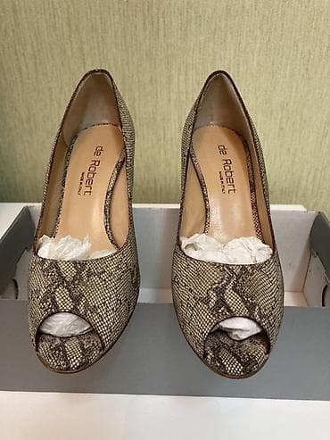 Tuflilər: Tuflilər, Ölçü: 38, rəng - Bej, Yeni — 1