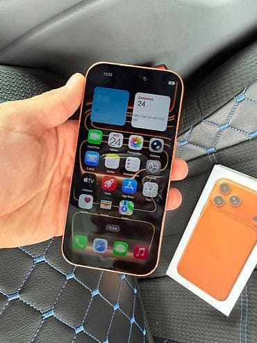apple watch бишкек бу: IPhone 17 Pro, Оранжевый, Face ID — 4