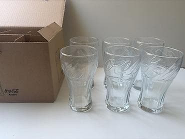 Stəkanlar, Şüşə, 6 ədədli dəst, 500 ml — 1