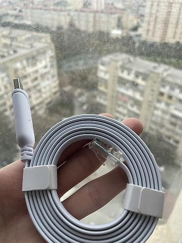 ps4 usb: USB–RJ45 (Ethernet) proqramlama/konfiqurasiya kabeli - Bir ucu USB-A — 1