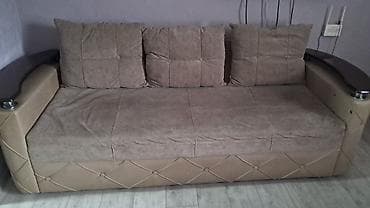 - İş masası və divan dəsti İş masası: - Material: laminat/LDSP, ağ və — 2