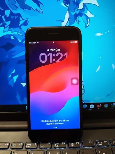 işlənmiş ayfon: IPhone SE 2020, 128 GB, Qara, Barmaq izi — 2