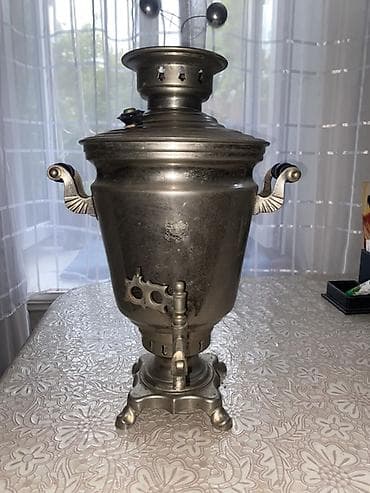 mis samovar: İşlənmiş Elektrik Samovar, 5 l, Ünvandan götürmə — 1