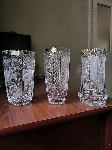 Vazalar: Vaza dəsti, Xrustal — 2