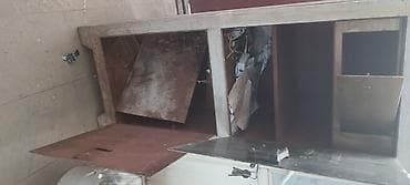 Metall dolab - Material: qalın metal konstruksiya - Quruluş: iki — 2