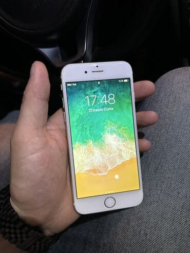 iphone qiymetleri: IPhone 6, 16 GB, Qızılı, Barmaq izi — 1