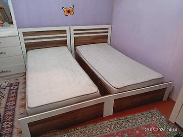 tek neferlik çarpayi: Təknəfərlik çarpayı, Bazalı, Matras ilə, Siyirməsiz — 1