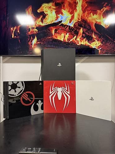 kiraye playstation 4: Sony PlayStation 4 PRO 1TB (İdeal) - Rəng: Qara - Komplekt: 1 ədəd — 1