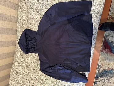 LIVERGY kapüşonlu yüngül jaket - Rəng: Tünd göy/navy - Model: Tam ön