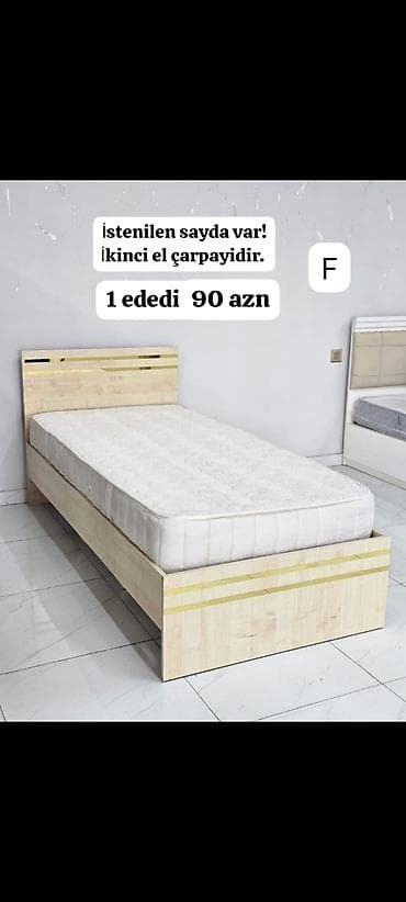 bag ucun stol stullar: Yeni, Təknəfərlik çarpayı, Bazalı, Matras ilə — 1