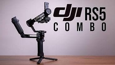 DJI RS5 Combo – peşəkar kamera stabilizatoru - 3 oxlu motorlu gimball lalafo.az -da DJI RS5 Combo – peşəkar kamera stabilizatoru - 3 oxlu motorlu gimball