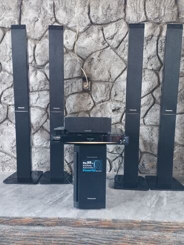 islenmis kalonkalar satisi: Panasonic ev kinoteatrı – tam komplekt 5.1 akustik sistem — 1