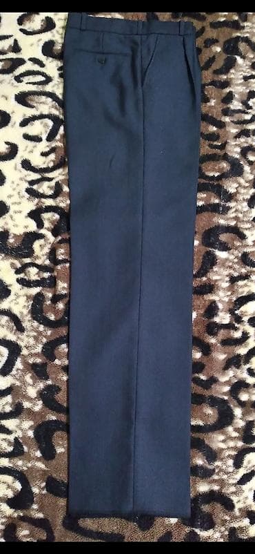 AMBRA uşaq klassik şalvarı - Rəng: tünd (qara-açıq kölgə) - Model