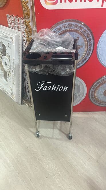 Etajarka katalka salon üçün kraska qabı fen qabı təkərli araba salon