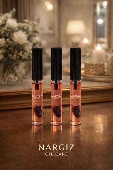 ətir flakonları: NARGIZ saç, qaş və kiprik üçün qulluq yağları Məhsul təsviri: - Saç — 6
