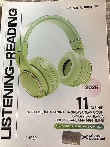 Məhsul: “Listening–Reading” hazırlıq vəsaiti (2025), 11-ci sinif Tep