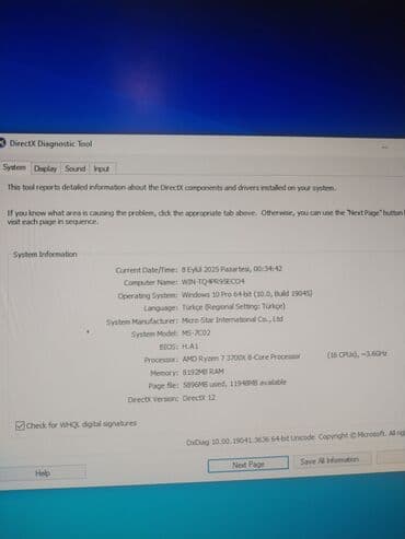ddr3 ekran kartı: Gaming/iş stansiyası tipli masaüstü PC Salam Komputerde hec bir — 7