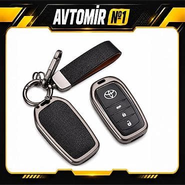 Aksesuarlar və tüninq: Toyota avtomobilləri üçün dəri açar qabı və açar üzlüyü. Açarı — 1