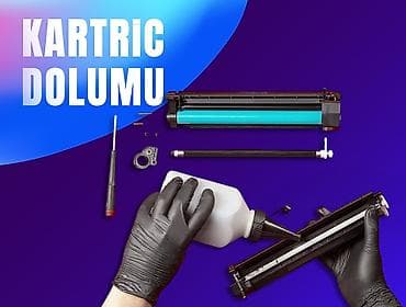 🖨️ KARTRİC DOLUMU XİDMƏTİ 🖨️ 🔋 Printerinizin boyası bitibsə, bizə