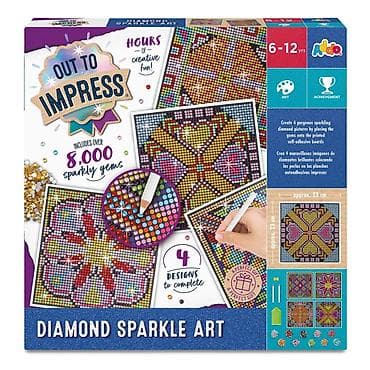 Oyun dəstləri: “Diamond Sparkle Art” (Almaz mozaika) – yaradıcı dəst - Yaş qrupu — 1