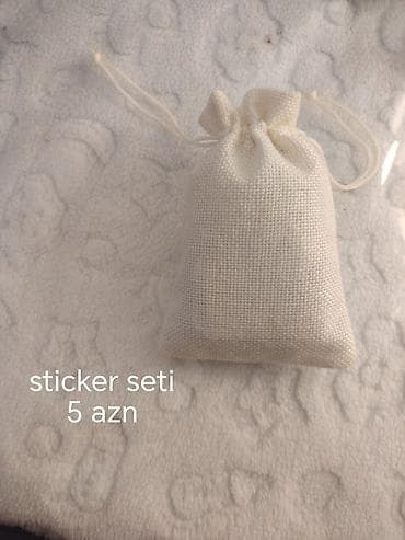 sticker: Sticker seti və böyük binder - Sticker seti: Parça kisədə müxtəlif — 1
