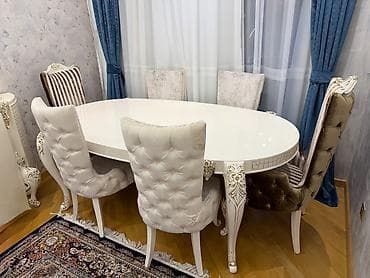 Б/у, Сервант, Шкаф, Стол и стулья, Нет кредита — 1