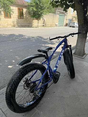 peredoklu velo: Zig-Zag fatbike velosiped Real Aliciya Endirim😍 - Rəng: mavi - Karkas — 3