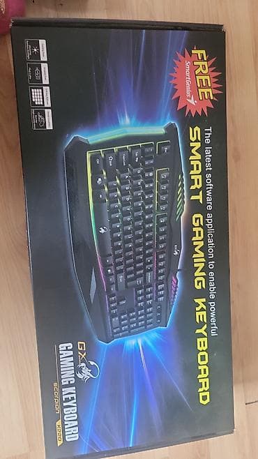 pubg mobile klavye mouse: Genius GX Scorpion K220 oyun klaviaturası - Smart Genius proqram — 1