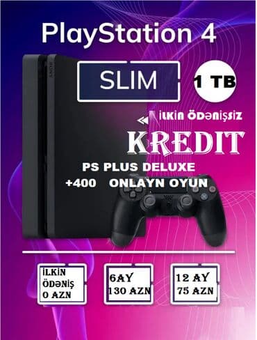 kreditle playstation 3: Playstation 4 Nagd ve kredit Cemi 10 deq erzinde onlayn senedlesme — 1
