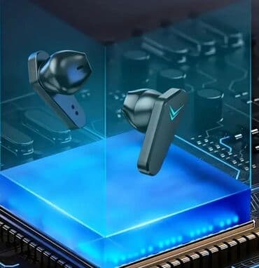 Maqnitofonlar: Yeni Simsiz (Bluetooth) Qulaqcıqlar, rəng - Qara — 3