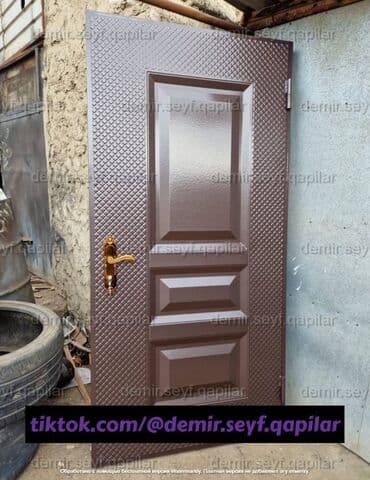 dəmir qapı qiymətləri: Seyf qapılar Münasib qapılar Dəmir qapı Ev qapıları Çol qapısı — 7