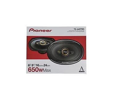 ses cihazı: Pioneer TS-A6978S avtomobil akustikası - Tip: 4‑yollu koaksial — 1