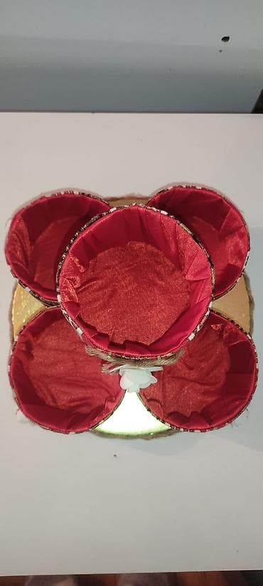 Ковры: Əl işləri ilə hazırlanmış dekorativ təşkilatçı/tray dəsti - Əl — 4