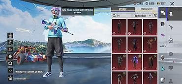 ev desti: PUBG Mobile hesabı – yüksək səviyyəli kolleksiya və çoxsaylı paltarlar — 2