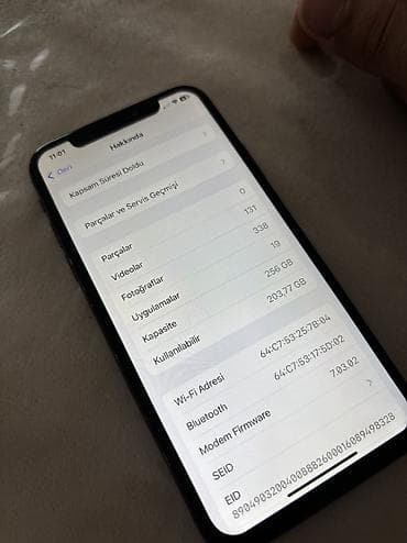 iphone 8 plus 256 gb ikinci el: IPhone Xs, 256 GB, Qara, Face ID — 8