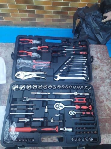 açar desdi: Açar dəsti yeni keyfiyyətli 46pcs
Açar dəsti
Açar nabor
Nabor dəsti — 1