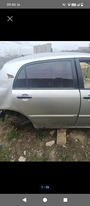 mator reduktor: Toyota carolla xecebek Məhsul: Avtomobilin ön hissə skeleti və asqı — 8