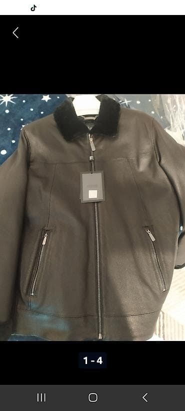 godekce kurtkalar: Куртка натуральная кожа.Мех Норка.Оригинал.Размер 48-50-52.Покупалась — 5