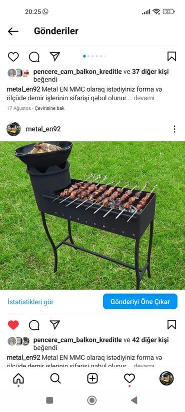 Avadanlığın icarəsi: Metal en mmc olaraq istədiyiniz forma və ölçüde demir işlerinin — 25