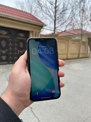 IPhone 11, 64 GB, Qara, Face ID