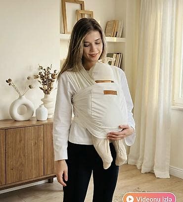 Yenidoğan üçün yumşaq daşıyıcı-sling - Model: ön tərəfdən taxılan — 2