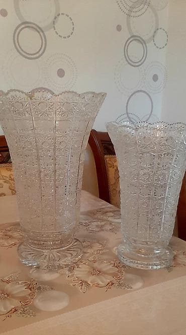 gül stendi: Vaza dəsti, Xrustal — 2