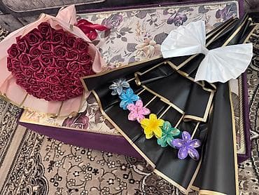 ucuz xalca: Şəxsi ad yazılı bəzəkli fincan və nəlbəki dəsti - Material: ağ — 7