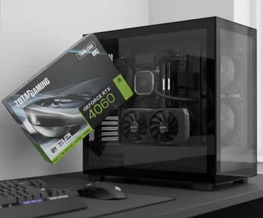 mining: Videokart ZOTAC GeForce RTX 4060, 8 GB, İşlənmiş — 2