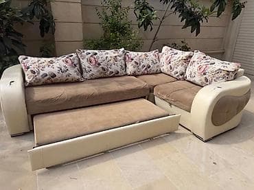 güll: Eembawood istehsalı “Kind” künc divan – 5 metr, bazalı — 1