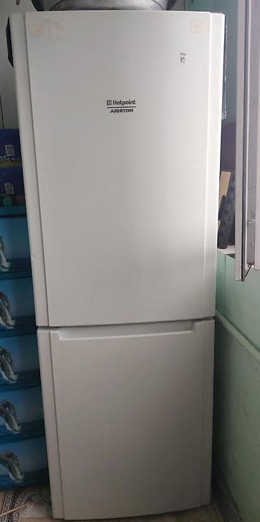 Soyuducular: İşlənmiş 2 qapılı Hotpoint Ariston Soyuducu Satılır, rəng - Ağ — 3