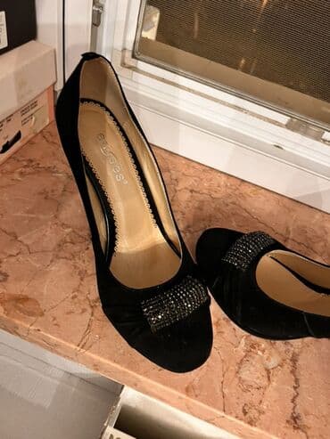 женские итальянские туфли: Qadın ayaqqabıları dəsti - Qara dəri mules – Time Lover brendi, 40 — 3