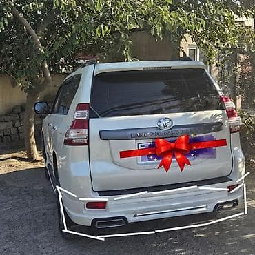 avtomobil elanları: Toyota Land Cruiser Prado (J150) üçün kuzov dəsti – ön və arxa tampon — 1